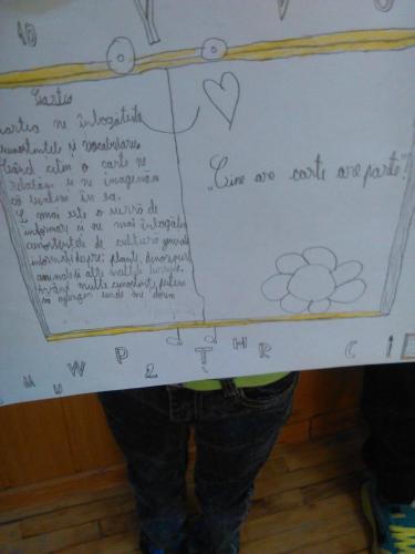 Activitate "Ziua educatiei - Cartea" la Scoala Stremt